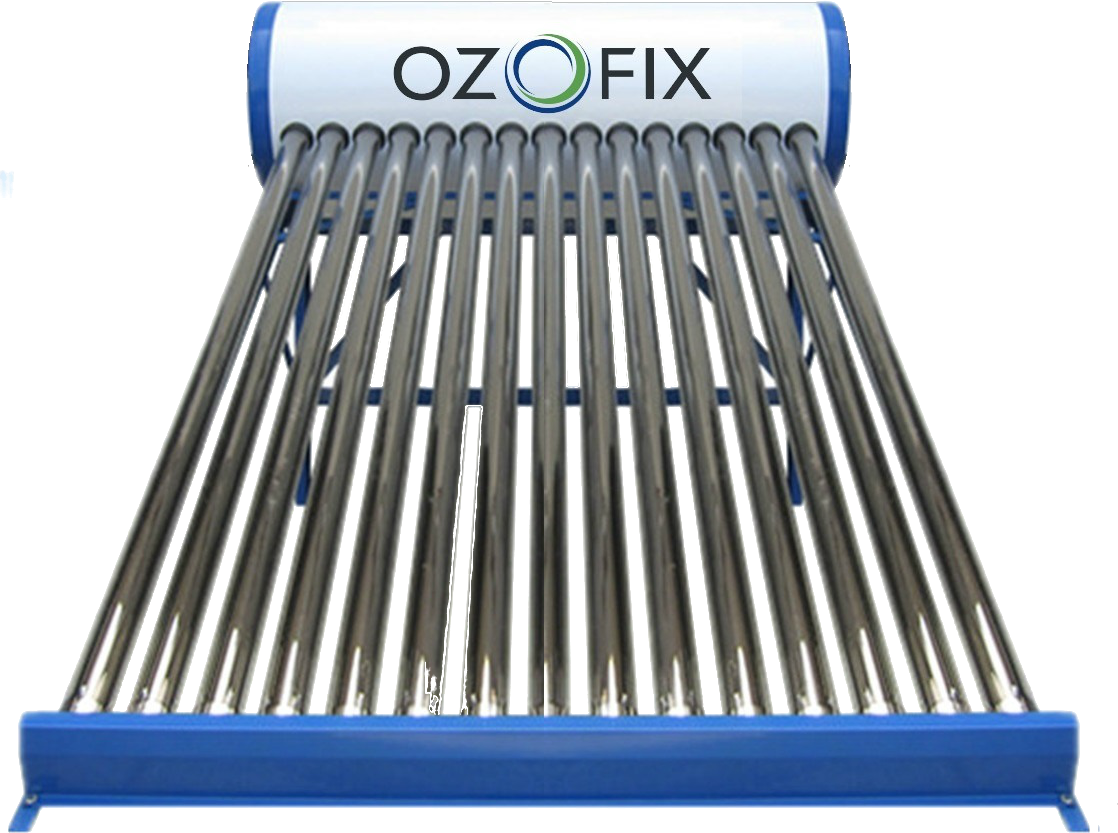 Termotanque solar Ozofix 15 Tubos